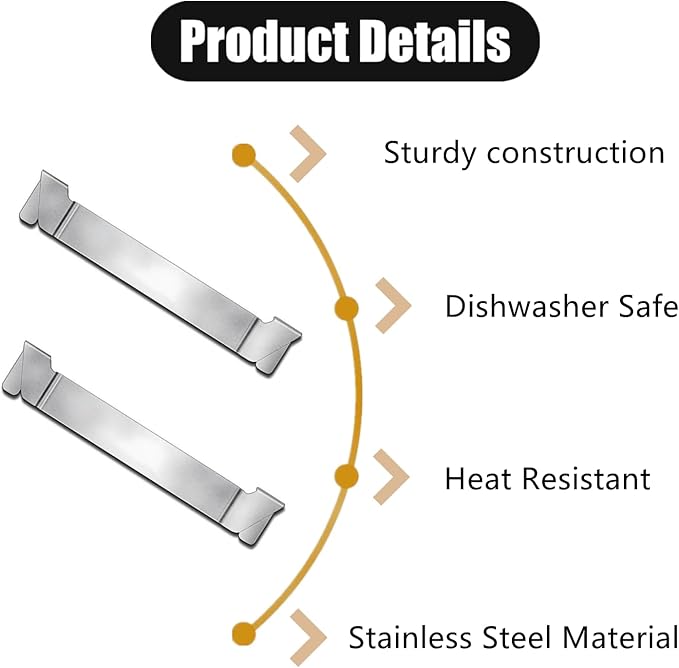 3 PCS Griddle Spatula Holder Sturdy Blackstone Spatula Holder Grill Barbecue Tool Rack Stainless Steel Barbecue Tool Rack Griddle Accessories for Outdoor Camping Picnic BBQ Essentials