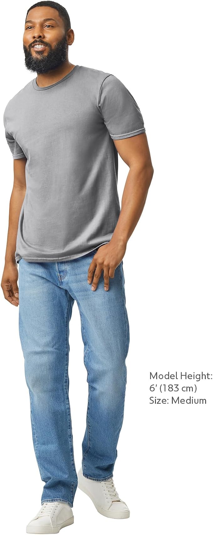 Gildan Adult Softstyle Cotton T-Shirt, Style G64000, Multipack