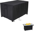 Fire Pit Cover Rectangular 42 Inch, Propane Gas Fire Pit Table Cover,Outdoor Waterproof Firepit Table Cover - 42 X 24 X 24 Inch
