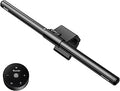 Quntis Monitor Light Bar with Remote, Fit for Curved Monitors/Camera Base, Eye-Care Computer Screen Light Bar, Auto-Dimming Dimmable Work Office Gaming Desk Lamp, Gray