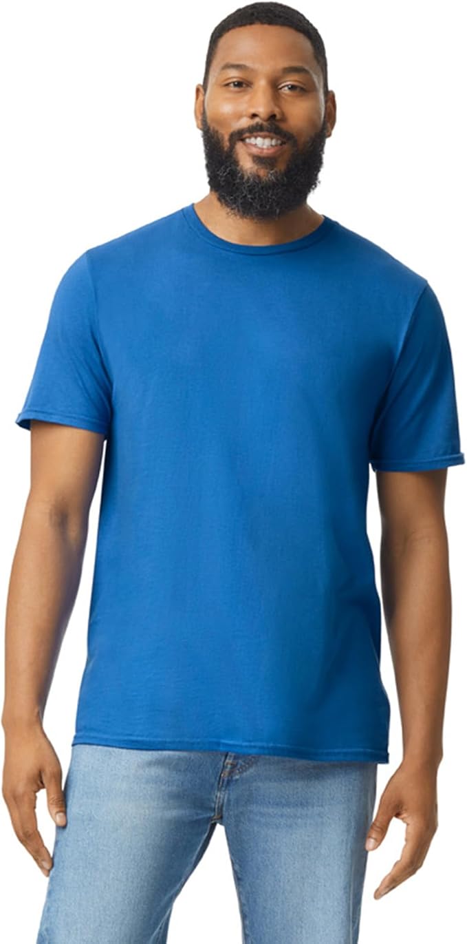 Gildan Adult Softstyle Cotton T-Shirt, Style G64000, Multipack