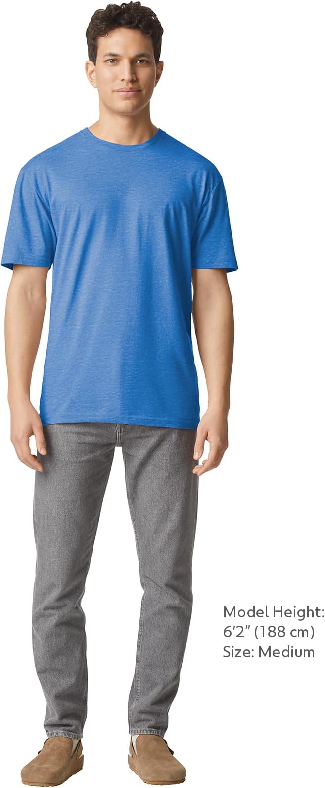 Gildan Adult Softstyle Cotton T-Shirt, Style G64000, Multipack