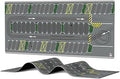 XXL 1/64 Scale Parking Lot Mouse Pad 90x40cm Non-Slip Rollable Desk Mat | Large Diorama Playmat for Hot Wheels, Matchbox, Mini GT, Tarmac, Inno64 and Diecast Car Collectors, Kids and Gamers