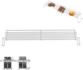 65054 Warming Rack for Weber Genesis 300 SER E310 E330 S330 EP330 ESP310 ESP320 Top Rack for Webber Genesis Accessories Upper Rack for Weber Genesis Grill Parts Replacement 62749 81323,Stainless Steel