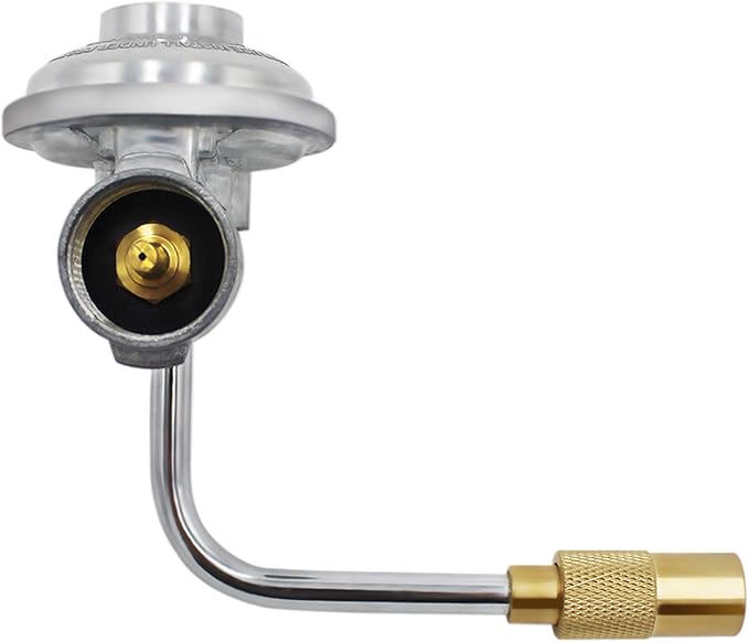 MCAMPAS Griddle Regulator Replacement for Blackstone 17/22 Inch & Pit Boss PB336GS Tabletop Griddles, CharBroil 19952085 Compatible, Connects 1-20 lb Propane Tank, Gas Grill Accessories Part