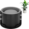 Big Round Silicone Planter Mold, 7 Inch Large Round Concrete Molds for Cylinder Flower Pot Making, DIY Handcraft