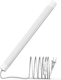 ASOKO 16 Inch Under Cabinet Lights,Plug and Play Under Counter Lighting,6000K Cool White with 700LM Bright,ETL Light Bar with ON/Off Switch for Kitchen,Under Desk,Workbench