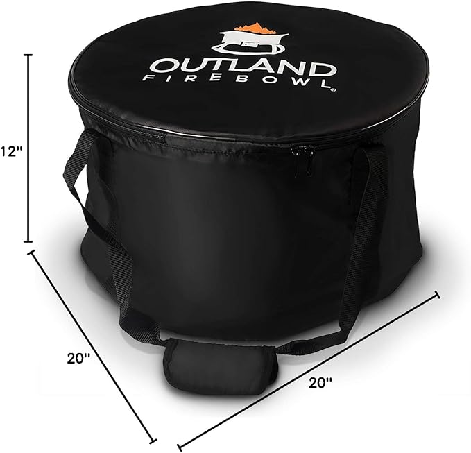 Outland Living Firebowl UV and Weather Resistant 760 Standard Carry Bag, Fits 19-Inch Diameter Outdoor Portable Propane Gas Fire Pit