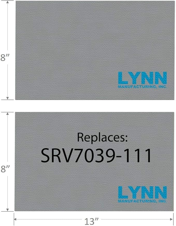 Lynn Manufacturing Replacement Quadrafire Baffle Board, 2100 Millennium Acc, Set of 2, SRV7039-111, 2355A