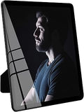 Bluesun 8x10 Picture Frame Black Standing can be Vertical and Horizontal - Real Glass Frames, Cool 8×10 Photo Frame, Wall Frames Gifts for Men Boyfriend Dad Boss and Loved Ones(8x10, Black)