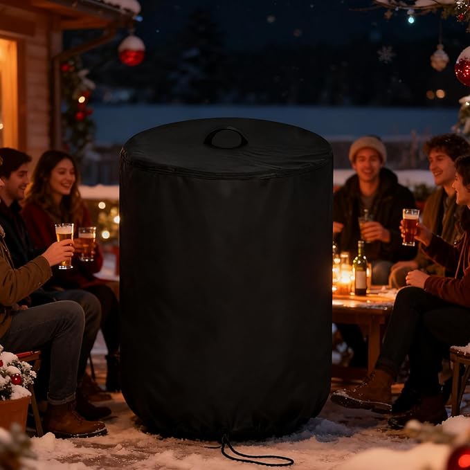 Fire Pit Covers for Ninja Fireside360 Outdoor Heater & Fire Pit, Waterproof FirePit Covers-22" D x 29" H