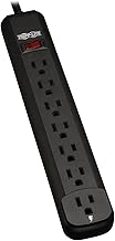 Tripp Lite 7 Outlet Power Strip NEMA 5-15R AC 25' Cord 5-15P Black Housing (PS725B)