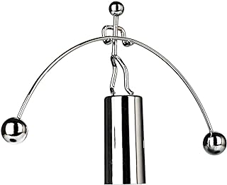 Sunnytech Mini Steel Balance Toy Weightlifter Kinetic Art Balance Toy Balancing Decompressive Science Psychology Home Offic Decor Desk Decor WJ064