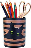HEYGO Black Cat Pencil Holder, Pen Stand Holder Desk Organizer Accessories for Women Girls, Makeup Brush Pot Holder (blackCat)