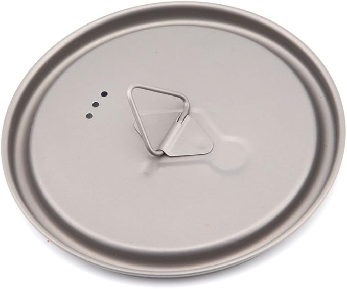 TOAKS Titanium 750ml Pot with Bail Handle for Ultralight Camping, Backpacking Cookware and Mug