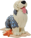 Enesco Disney Traditions Collection by Jim Shore The Little Mermaid Max The Dog Miniature Figurine- Resin Hand Crafted Painted Collectible Disney Mini Figurines Decorative Home Decor Statue, 3.5 Inch