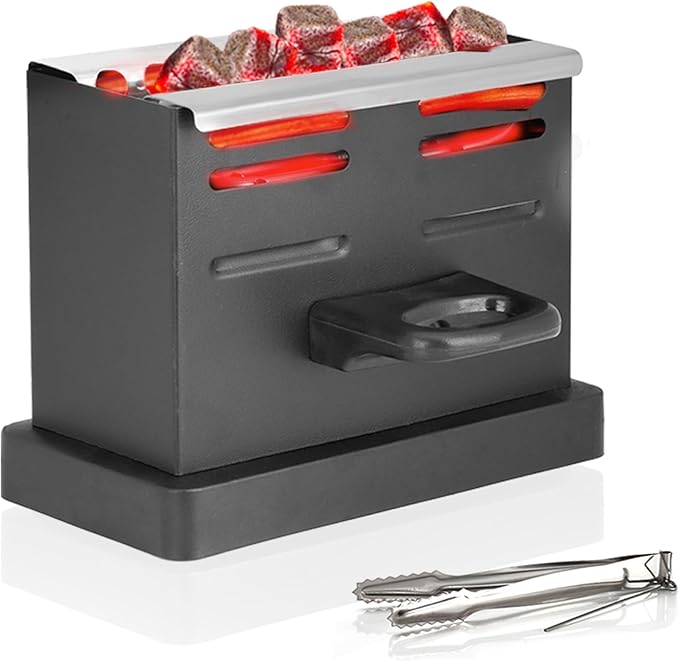 Multipurpose Electric Charcoal Burner -800W Coal Burner Hot Plate Electric Stove Coconut Starter for Shisha Hookah Coals Durable & Faster