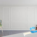 Peel and Stick Wall Molding Kit, 3D Premade Accent Molding Decorative Strips for Interior Wall Moulding Decor, Self Adhesive Decorative Strips(2*(30"×63"+30"×23")+(70"×63"+70"×23"))