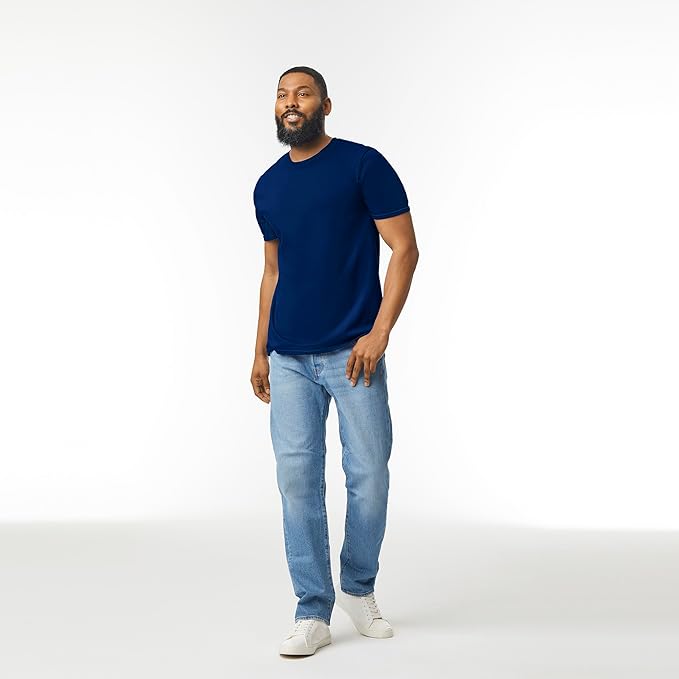 Gildan Adult Softstyle Cotton T-Shirt, Style G64000, Multipack