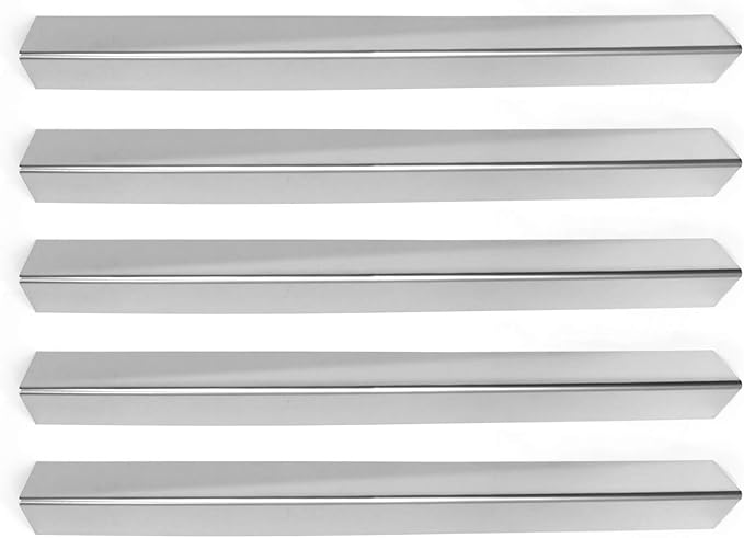 Hongso 7537 22.5" Stainless Steel Flavorizer Bars for Weber Spirit E-310 E-320 (With Side-Mounted Controls), Spirit 700, Genesis Silver B/C, Genesis Platinum B/C (2005+) Gas Grill, 7536 65903 Set of 5