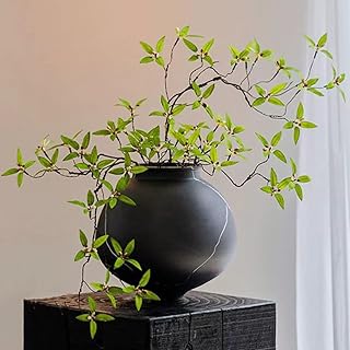 Melorca&Guilla Artificial Plants,2PCS 43.3" Green Faux Branches for Vase,Faux Greenery Stems Vase Branches Fake Plants Artificial Branches for Shop Garden Office Home Décor (2, Myrtus communis)