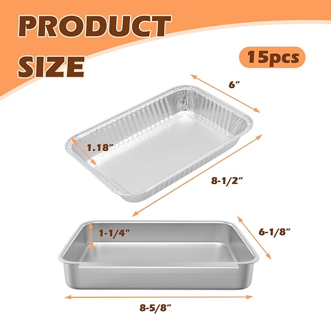 93305/83156 Grease Catch Pan for Weber Genesis II & Spirit Grill Drip Pan with 15 Pack 6415 Foil Grease Tray Liners for Weber Genesis II e-310/315/330/335 & Spirit e-210/220/310/320/330 Grills
