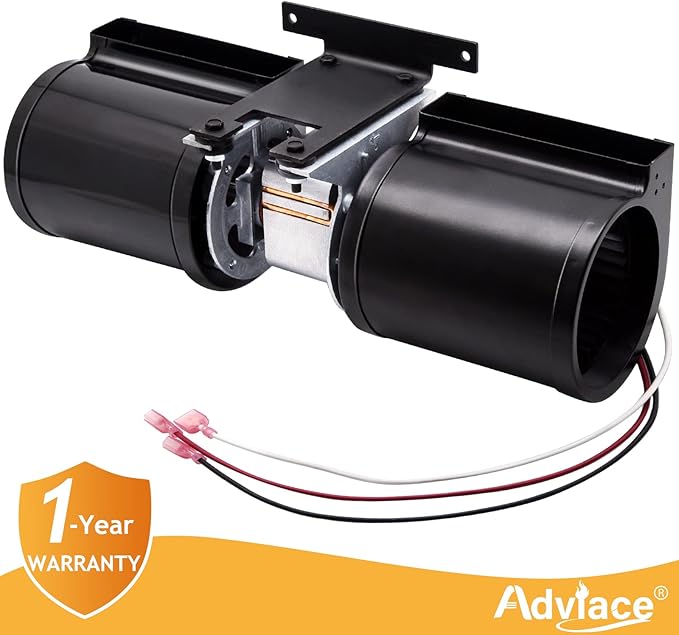 Adviace 812-3370 Convection Blower Fan for Quadrafire Classic Bay 1200 FS Pellet Stove, for Quadra-Fire Classic Bay CB1200 Freestanding Model