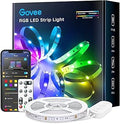Govee 16.4ft Color Changing LED Strip Lights, Bluetooth LED Lights with App Control, Remote, Control Box, 64 Scenes and Music Sync Lights for Bedroom, Room, Kitchen, Party