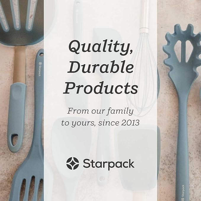 Starpack 'Brush it On' Silicone Basting Brush for Cooking - Grill Basting Brush High Heat Resistant 600°F - Pastry Applicator for Cooking and Baking - Silicone Oil Tool - BBQ Sauce Brushes
