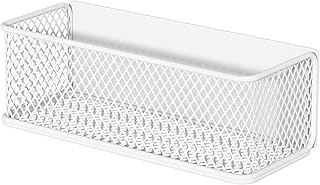 Buyyyit Magnetic Basket Bins Fridge Organizer Pencil Holder - Whiteboard Accessories for Home Kitchen Organization