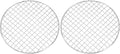 uxcell 2 Pcs Round Cooking Rack, Dia 8.9 Inch Stainless Steel Grill Grate Cross Wire Barbecue Grill for Cooking Baking Air Fryer Racks, Silver
