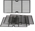 Utheer Cast Iron Grill Grates fit Oklahoma joe's Longhorn Comb Charcoal/Gas Smoke 12201767,14201767, fit Oklahoma joe's Longhorn 18202083,16202046,15202029 Cast Iron Grill Cooking Grids, 4 Pack