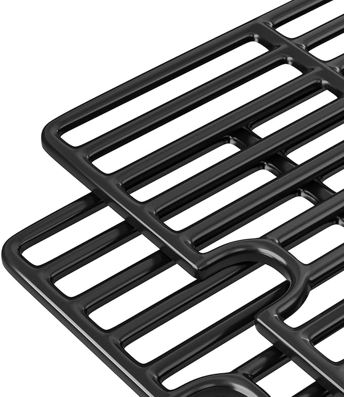 Hisencn 16.5" Cast Iron Cooking Grate Replacement for Smoke Hollow PS9900 7000CGS, Charbroil 463722315 463722313 463722416, Kenmore 141.152270 141.155400, Kingsford 24 inch Expert Grill 24 inch