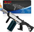 ARTFLAMM Powerful Propane Torch Gun, Kitchen Grill Torch with Detachable Design, Adjustable Flamethrower Torch Burner for Searing Steak, BBQ, Welding, Camping Charcoal Lighter(Tank Not Included)