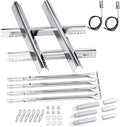 Grill Replacement Parts for Charbroil Performance 4 Burner 463342119, 463342118, 463332718, 463347017, 463376519, Char-Broil 463342119 Replacement Parts, Char Broil 463332718 Grill Replacement Parts