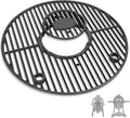19.5" Round Grill Grate for Akorn Kamado Ceramic Grill Char Griller Akorn 16620 E56720 16820 Parts, Cast Iron Grate for Char-Griller E16620 Pit Boss K24 Louisiana Grills K24 Replacement, Firepit Grate