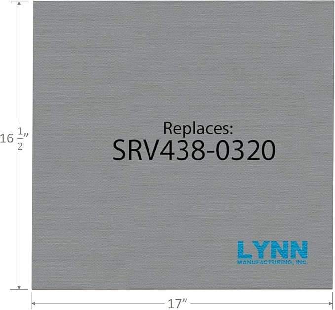 Lynn Manufacturing Replacement Quadrafire Baffle Board, 5100-I ACT, SRV438-0320, 2365A