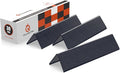 QuliMetal 7635 15.3" Flavorizer Bars for Weber Spirit E210, E220, S210, S215, Spirit 200 & GS4 Spirit II E210, Spirit II E220 with Front Control, 16GA Porcelain Steel Grill Heat Plates