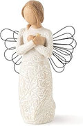 Willow Tree Remembrance Angel (Lighter Skin), Memories…Hold Each one Safely in Your Heart, A Gift to Express Sympathy, Comfort, Remembrance and Healing, Sculpted Hand-Painted Figurine