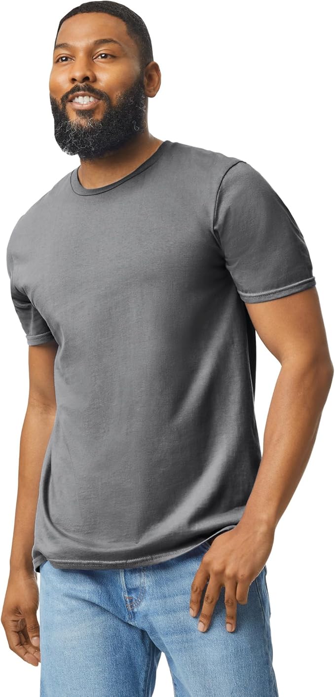 Gildan Adult Softstyle Cotton T-Shirt, Style G64000, Multipack