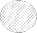uxcell Round Cooking Rack, Dia 8.3 Inch Stainless Steel Grill Grate Cross Wire Barbecue Grill for Cooking Baking Air Fryer Racks, Silver