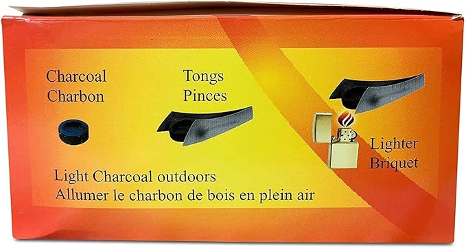 Sunlight® Charcoal Tablets for Incense– Quick Light Charcoal Tablets – Charcoal Disk Lights – 33 mm Resin Burner Rolls – – Charcoal Burner - Instant Fire Coal Tablet (100 Count (Pack of 4))