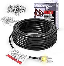 HEATIT HIRD 80 feet 5 Watts Per Foot Roof & Gutter Snow De-Icing Cable