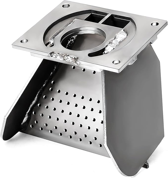 Hiorucet 1-00-574605 Burn Weldment Replacement Parts for Harman Accentra 52I Pellet Stove, Accentra 52i-TC and P42i-TC, 1-00-574400, 1-10-574128A for Harman Pellet Stove Parts, Heavy Duty Steel.