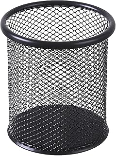 Pen Holder Pencil Organizer Mesh Cup Marker Tape Clip Scissors Container for Office Desk School Student and Teacher