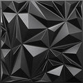 STICKGOO 12 Pack 3D Wall Panels for Interior Wall Decor, Black Diamond Design Accent Wall Panels, 19.7''x19.7'' Modern Textured Wall Panels for Living Room Lobby Bedroom TV Backdrop