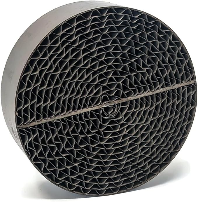 Midwest Hearth Wood Stove Catalytic Combustor Replacement Catalyst Dutchwest Englander (6" x 2" Round Metal) Made in USA