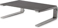 StarTech.com Monitor Riser Stand - for up to 32" (22lb/10kg) Monitor - Height Adjustable - Computer Monitor Riser - Steel and Aluminum (MONSTND)