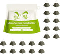 Activated Charcoal Odor Absorber 20 Pack (20 * 20g), Natural Air Purifying Bags, Refrigerator Deodorizer, Shoe & Closet Odor Eliminator, Reusable Non-Toxic Air Freshener for Home Car Basement