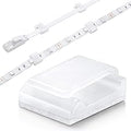 Cable Tidy Management Self Adhesive Cable Clips,100Pack Clamps Fix Led Light Clips (for 10mm(3/8") Wide Strip Light)